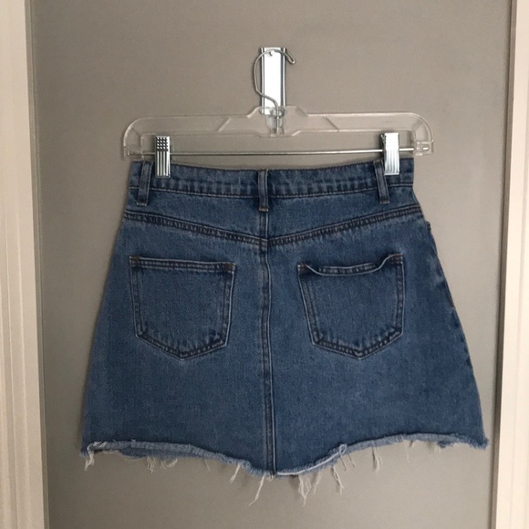 Brandy Melville John Galt Jean Skirt - Picture 3 of 4
